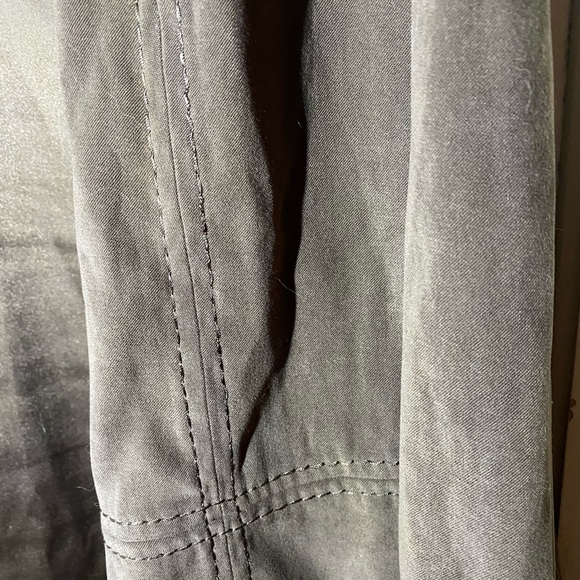 Faux Suede button up blouse - Picture 3 of 6